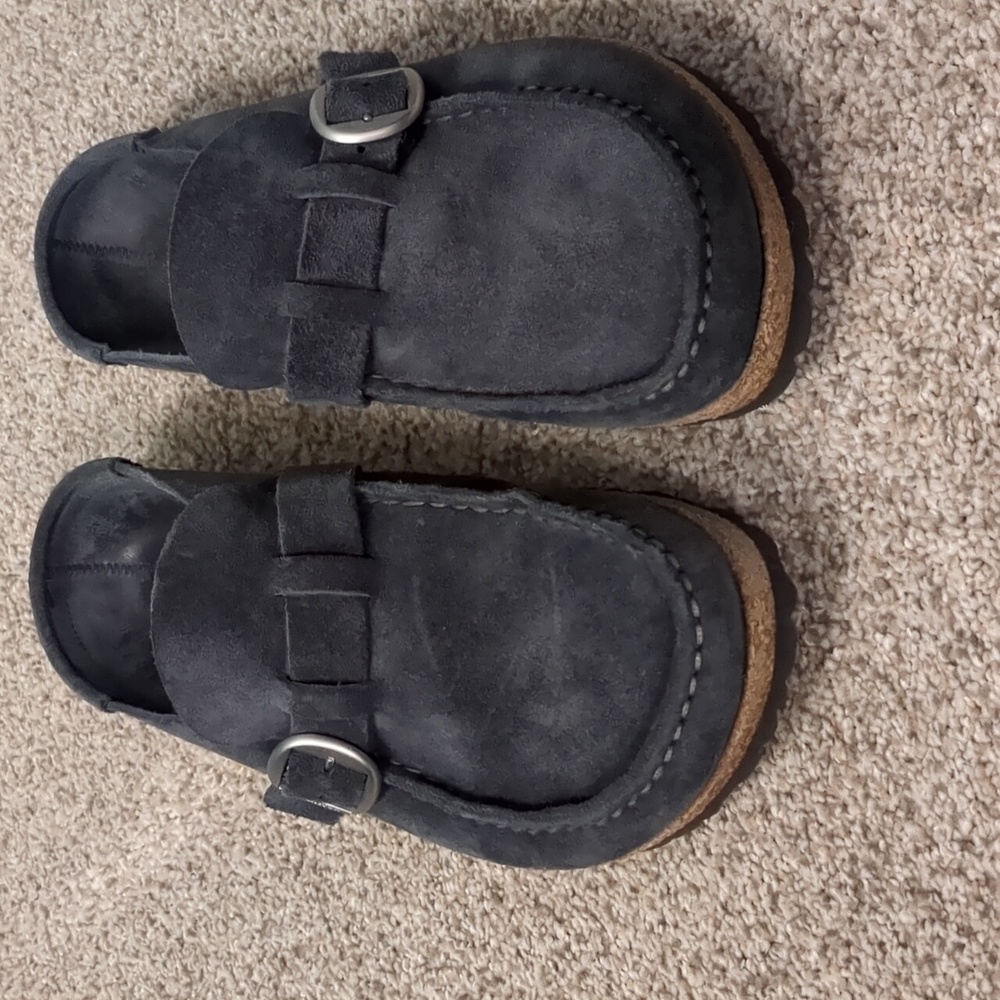 Birkenstock Buckley - Navy Blue size 38 Narrow